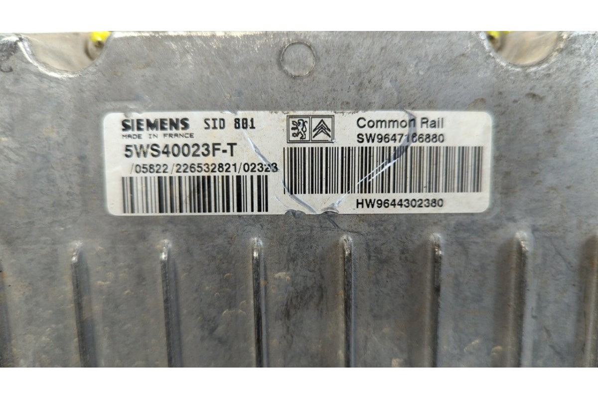 Recambio de centralita motor uce para citroen xsara berlina 2.0 hdi 66kw premier referencia OEM IAM 9644302380  