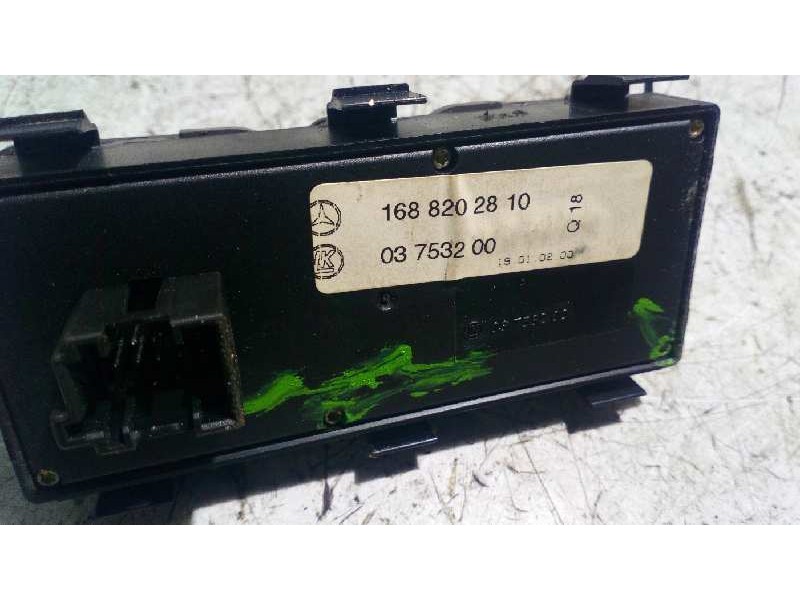 Recambio de mando elevalunas delantero izquierdo para mercedes-benz clase a (w168) 1.7 cdi diesel cat referencia OEM IAM 1688202