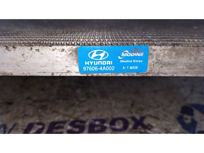 Recambio de condensador / radiador aire acondicionado para hyundai h 1 2.5 turbodiesel referencia OEM IAM 976064A002  