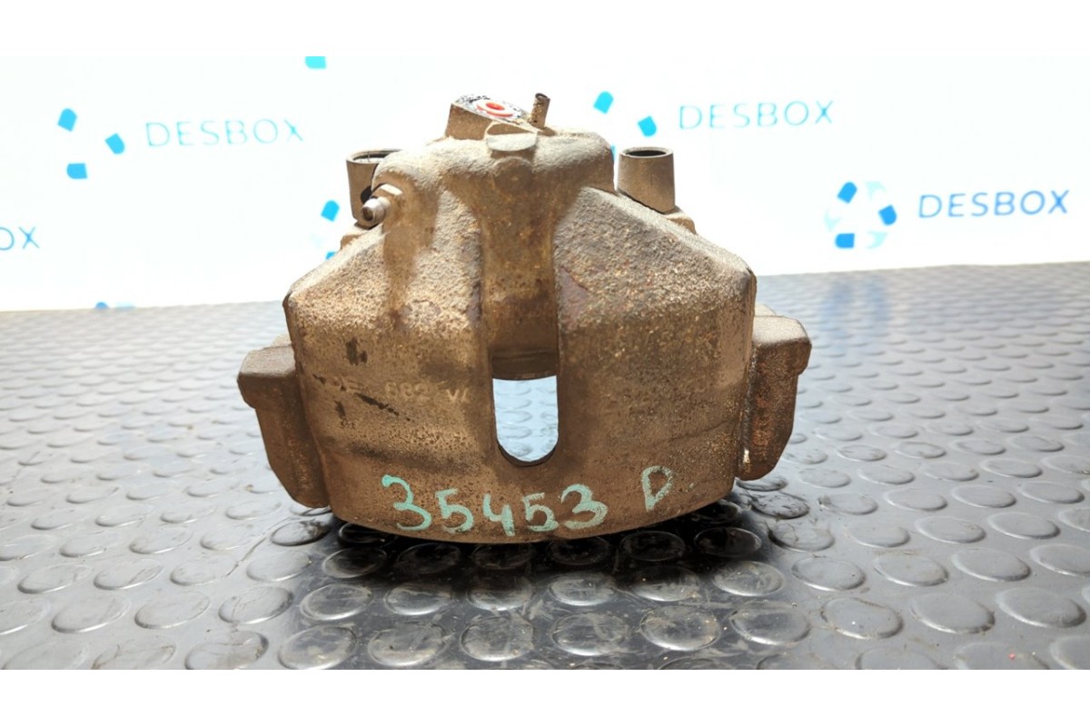 Recambio de pinza de freno delantera derecha para volkswagen golf v berlina (1k1) gt sport referencia OEM IAM DE582  
