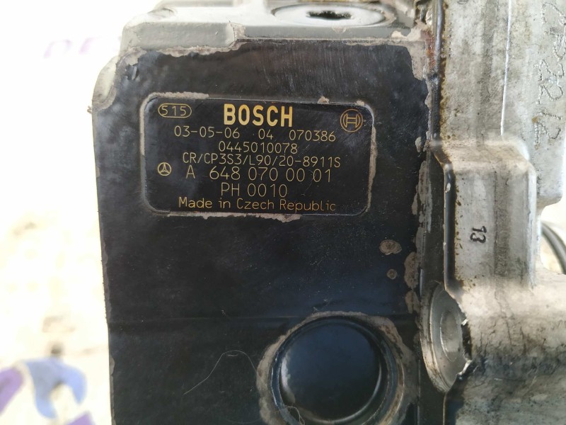 Recambio de bomba inyeccion para mercedes-benz clase s (w220) berlina 3.2 cdi cat referencia OEM IAM A6480700001  