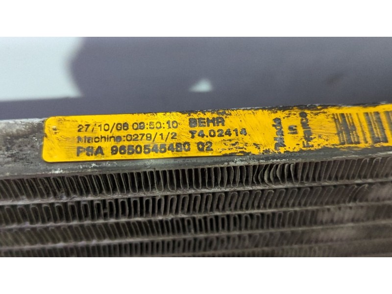 Recambio de condensador / radiador aire acondicionado para citroen c4 grand picasso exclusive referencia OEM IAM 9650545480  