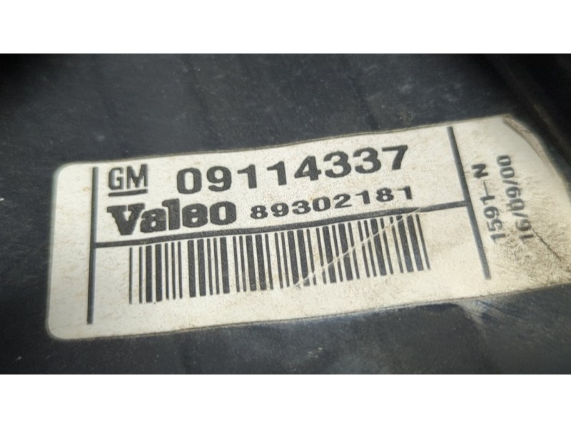 Recambio de piloto trasero derecho para opel corsa c 1.4 16v referencia OEM IAM 09114337  