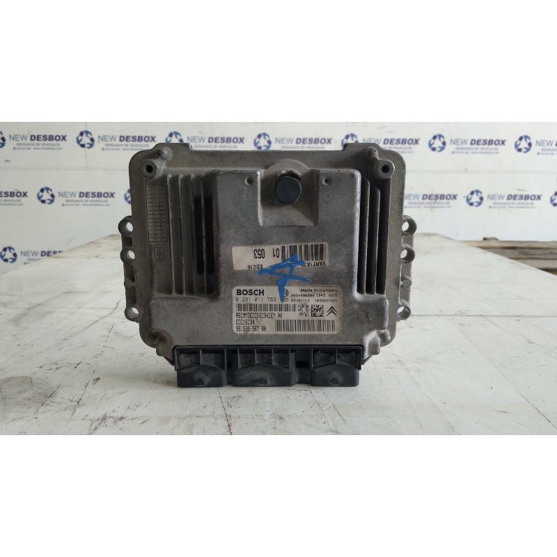 Recambio de centralita motor uce para peugeot 206 berlina 1.4 hdi referencia OEM IAM 9658556780  