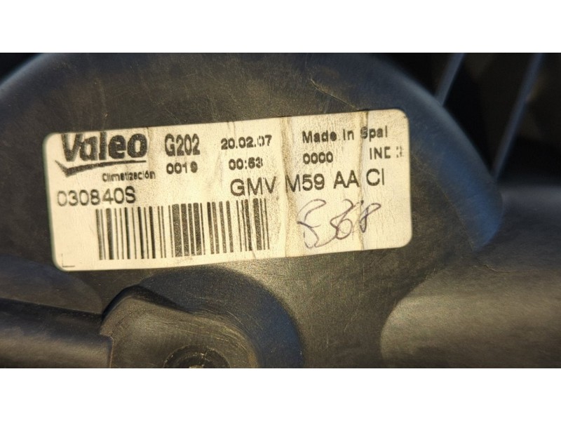 Recambio de motor calefaccion para citroen berlingo 1.6 hdi 75 collection familiar referencia OEM IAM 030840S  