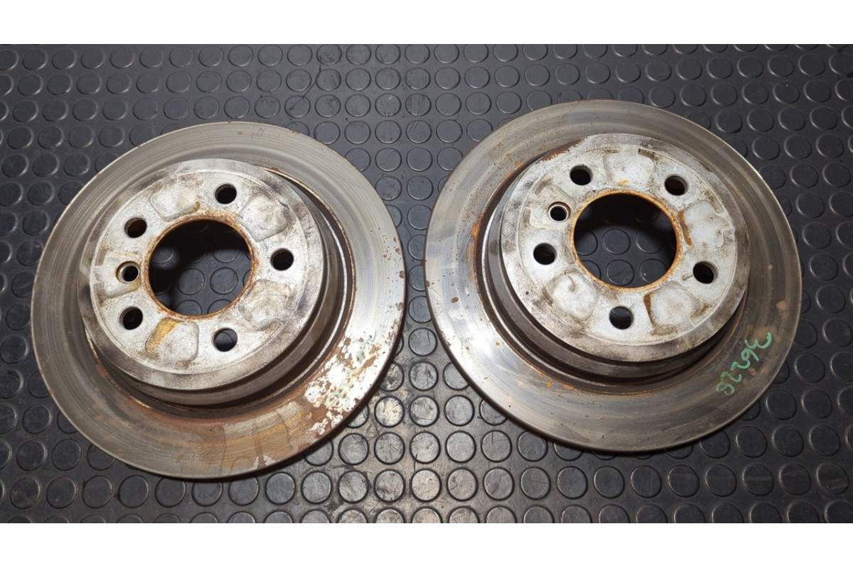 Recambio de juego discos freno traseros para bmw serie 3 lim. (f30) 318d advantage referencia OEM IAM 6864900  