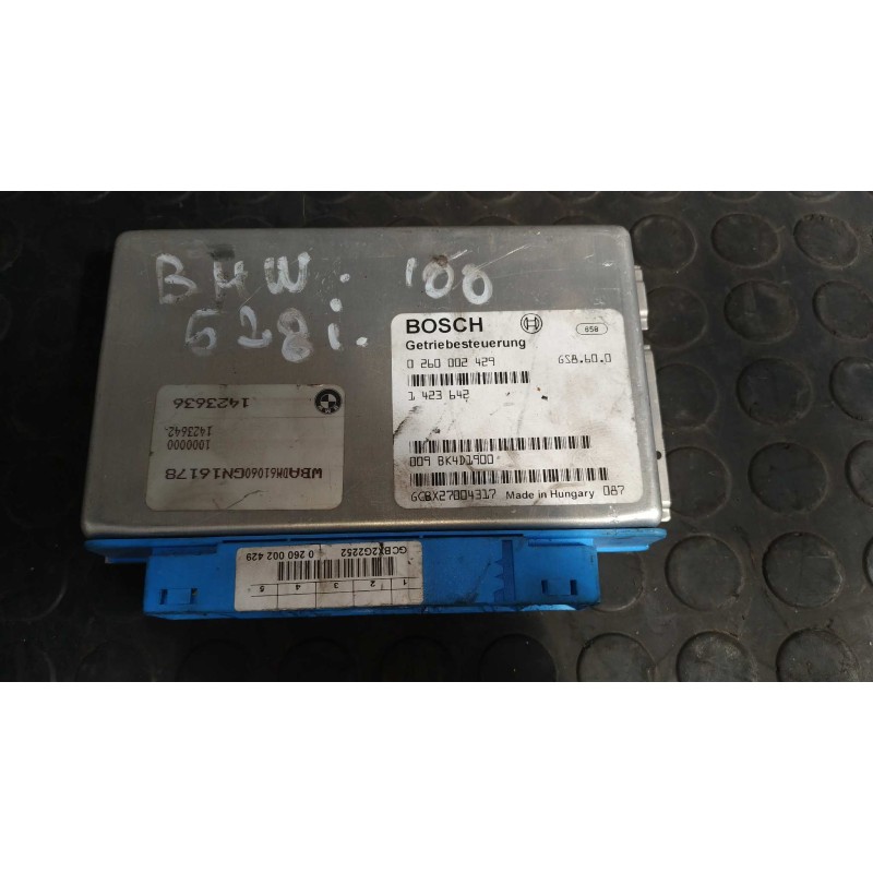 Recambio de centralita cambio automatico para bmw serie 5 berlina (e39) 2.8 24v cat referencia OEM IAM 1423642  