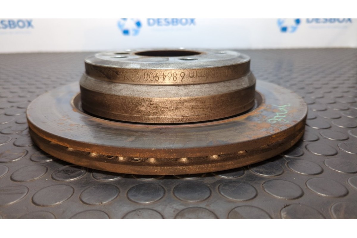 Recambio de juego discos freno traseros para bmw serie 3 lim. (f30) 318d advantage referencia OEM IAM 6864900  