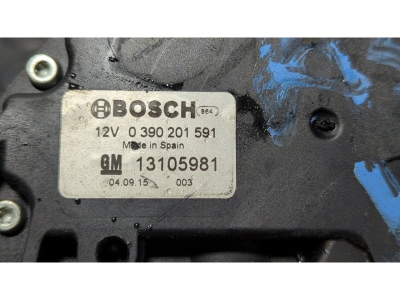 Recambio de motor limpia trasero para opel astra h ber. 1.7 16v cdti referencia OEM IAM 13105981  