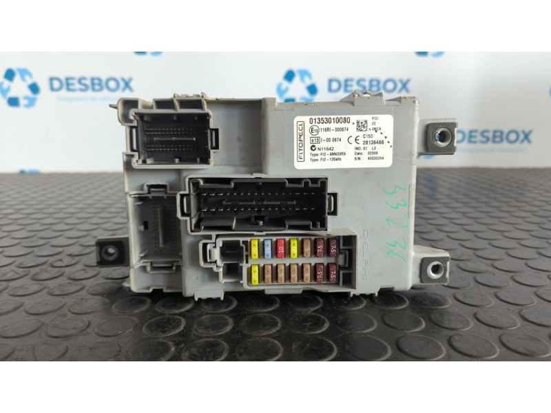 Recambio de caja reles / fusibles para fiat fiorino 1.3 16v m-jet cat referencia OEM IAM 01353010080  