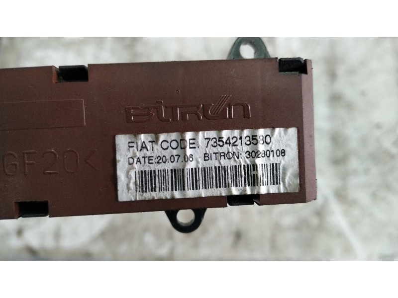 Recambio de warning para fiat ducato maxi caja abierta (09.2006 =>) 2.3 jtd cat referencia OEM IAM 7354213580  